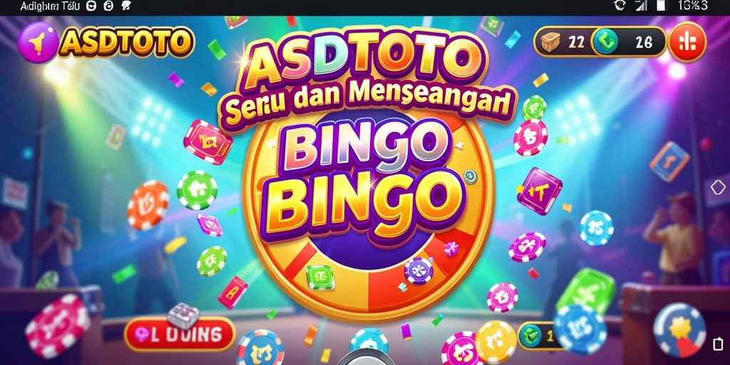 Screenshot gameplay Bingo ASDTOTO yang menarik dan mengasyikkan.