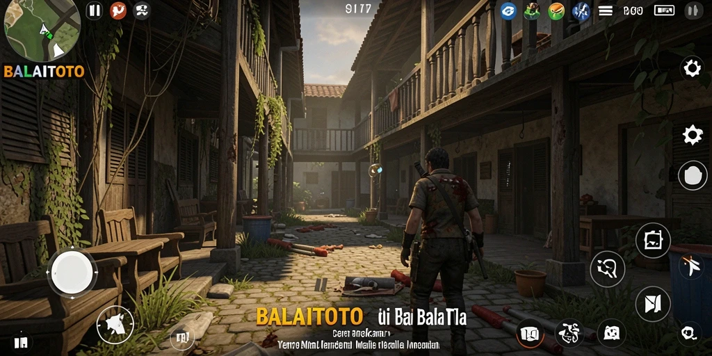 Tangkapan layar gameplay BALAITOTO yang menampilkan momen mencekam.