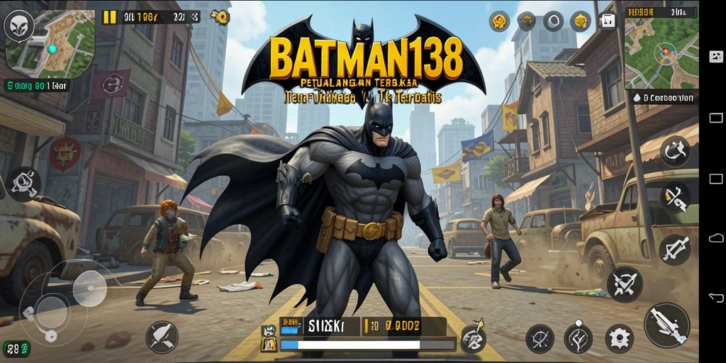 Gameplay mendebarkan di dunia terbuka Gotham