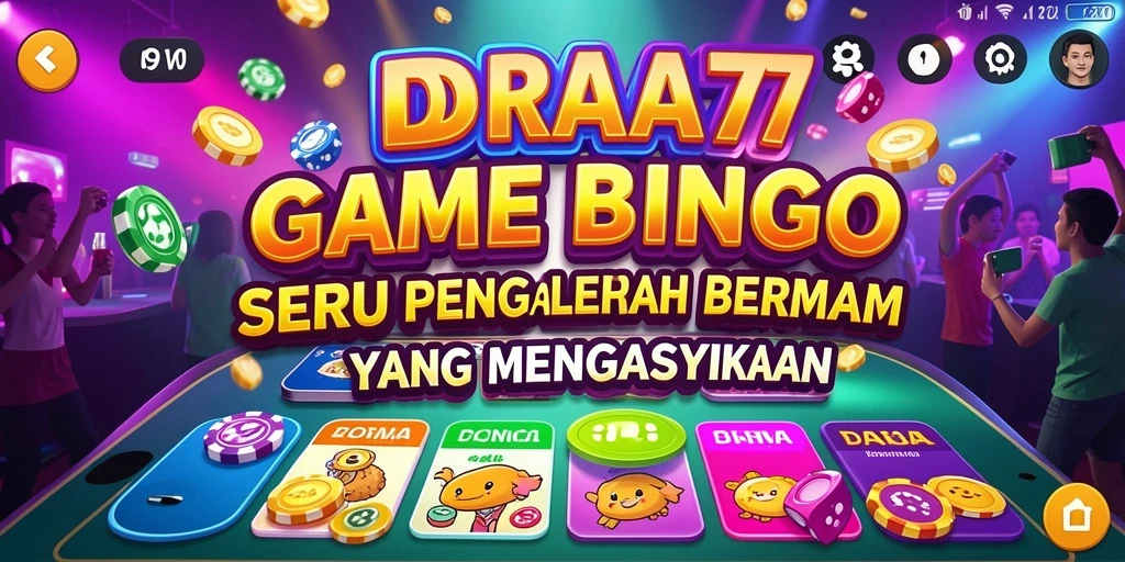 Tampilan menarik dari gameplay Bingo di DORA77.