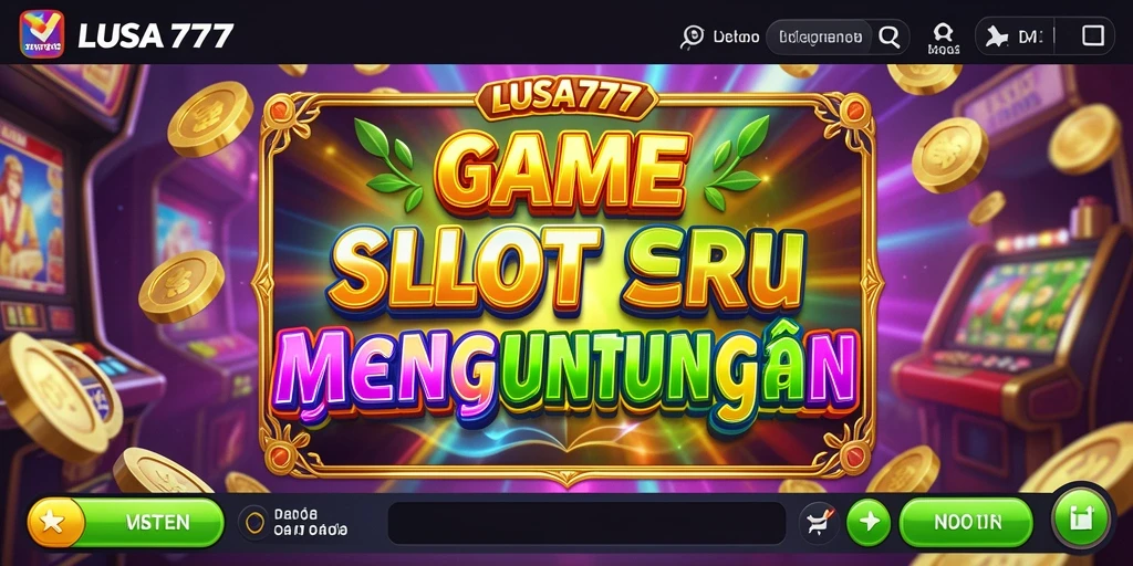 Screenshot LUSA777 menampilkan gameplay yang mengasyikkan dengan warna-warna cerah.