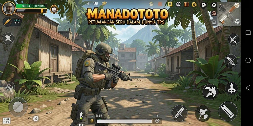 Tampilan gameplay seru dan mendebarkan di MANADOTOTO.