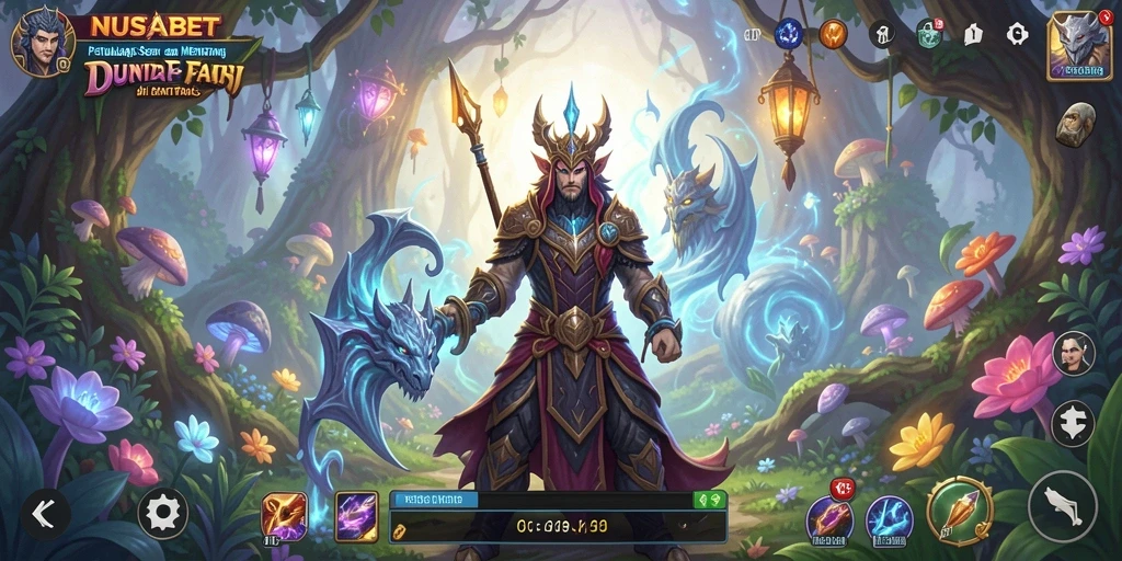 Gameplay seru dan visual menakjubkan di NUSABET.
