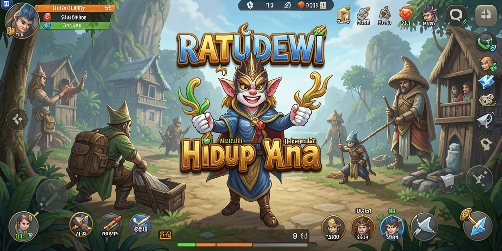Antarmuka sederhana NAN pengguna mudah dalam RATUDEWI.