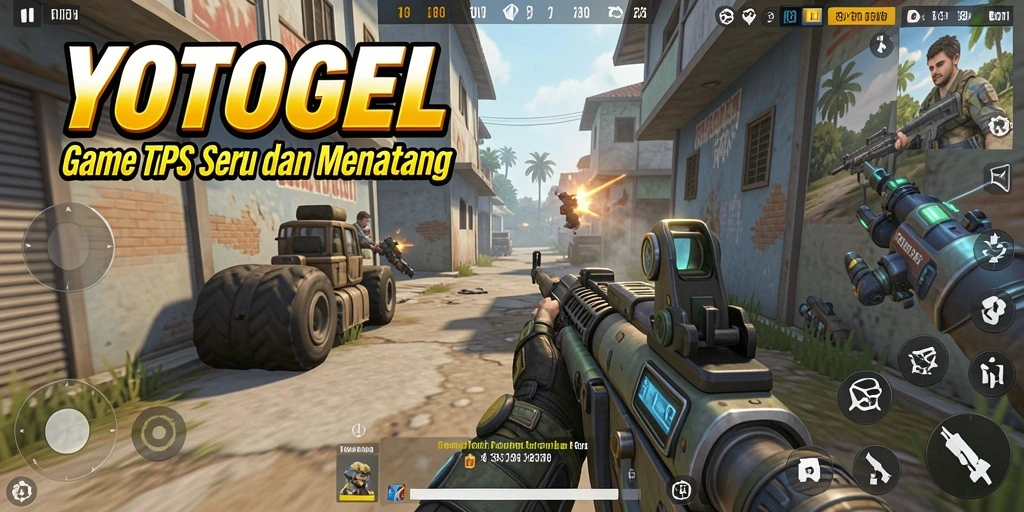 Gameplay menegangkan dalam <strong>YOTOGEL</strong> yang penuh aksi TPS.