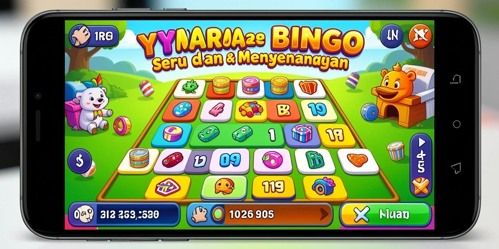 Tampilan menawan gameplay Bingo di YYRR.